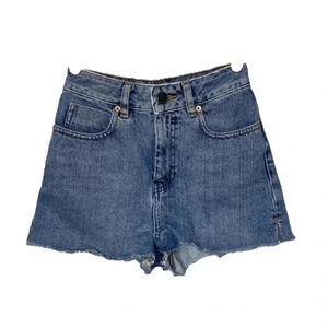 Asos Cut off Raw Hem Denim Shorts